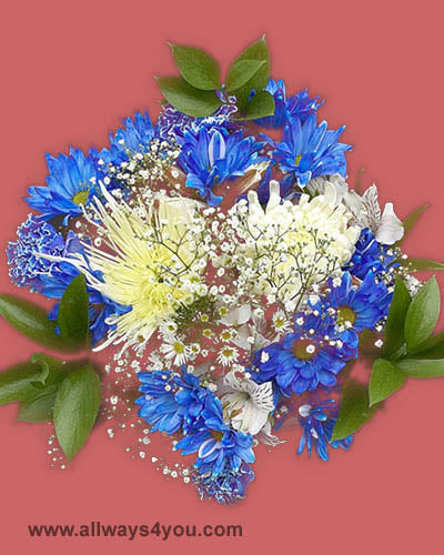 Bouquets-Dreidel ++ Flowers
