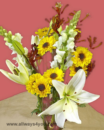 Bouquets Global Awarenesss Flowers