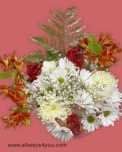 Bouquets Reindeer Flowers